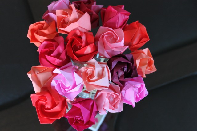 Oragami Roses