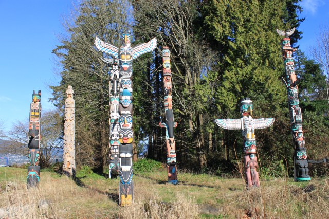 Stanley Park Totem Poles