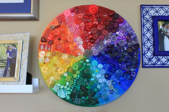 Rainbow bead board